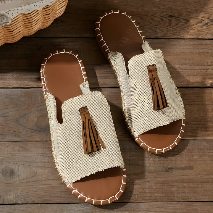 Léna™ | Sandales Plates Orthopédiques Confortables