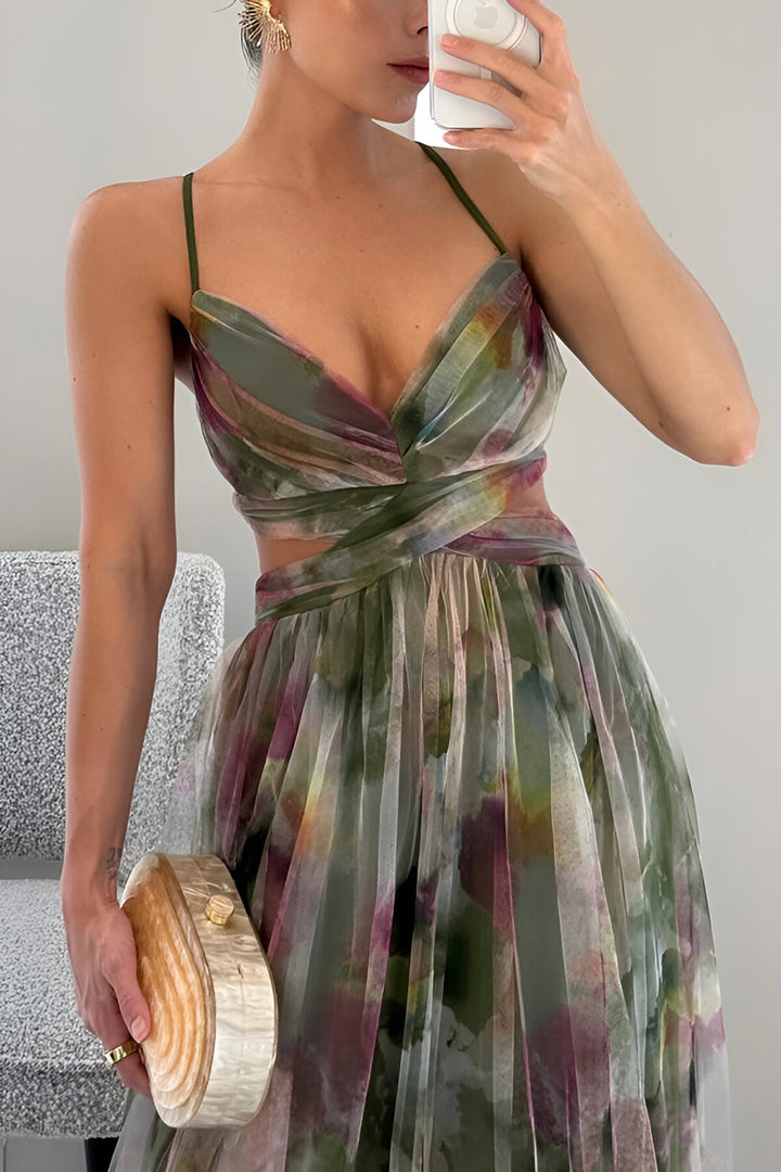 Cassandre™ | Ravissante robe longue à imprimé floral