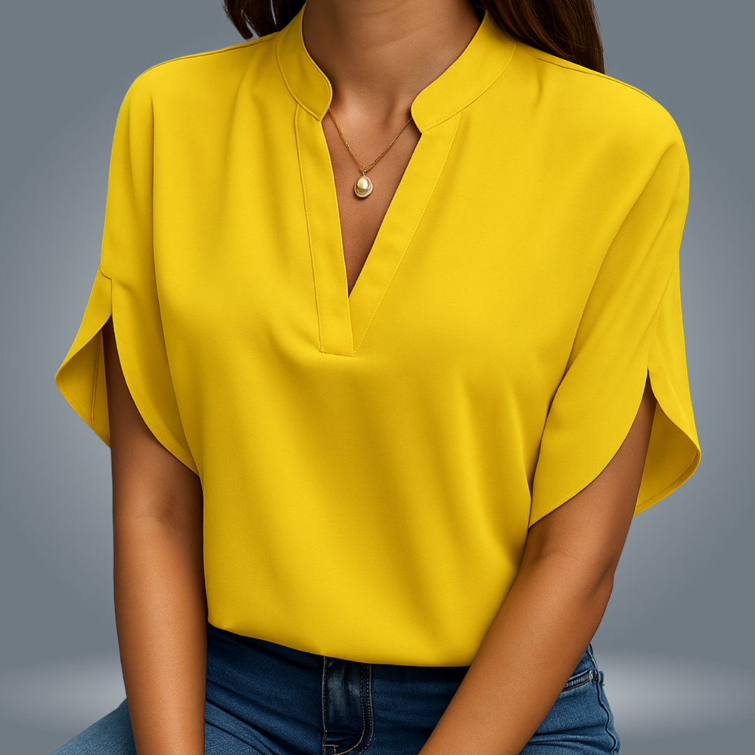 Mélina™ | Chemise blanche chic