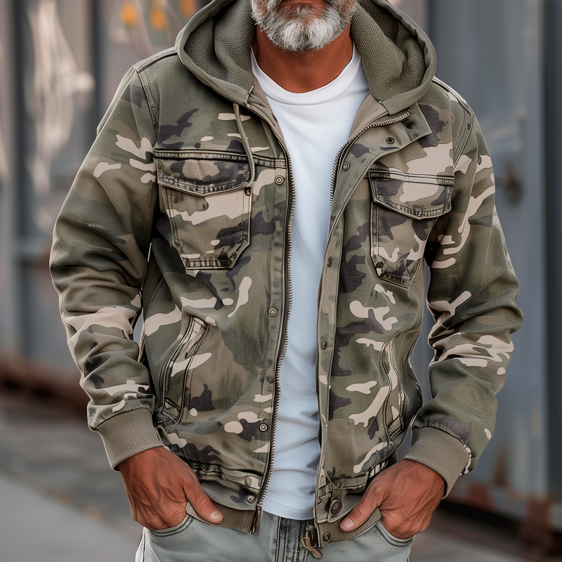 Fabian™ - Veste cargo camouflage pour homme