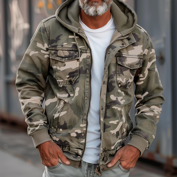 Fabian™ - Veste cargo camouflage pour homme