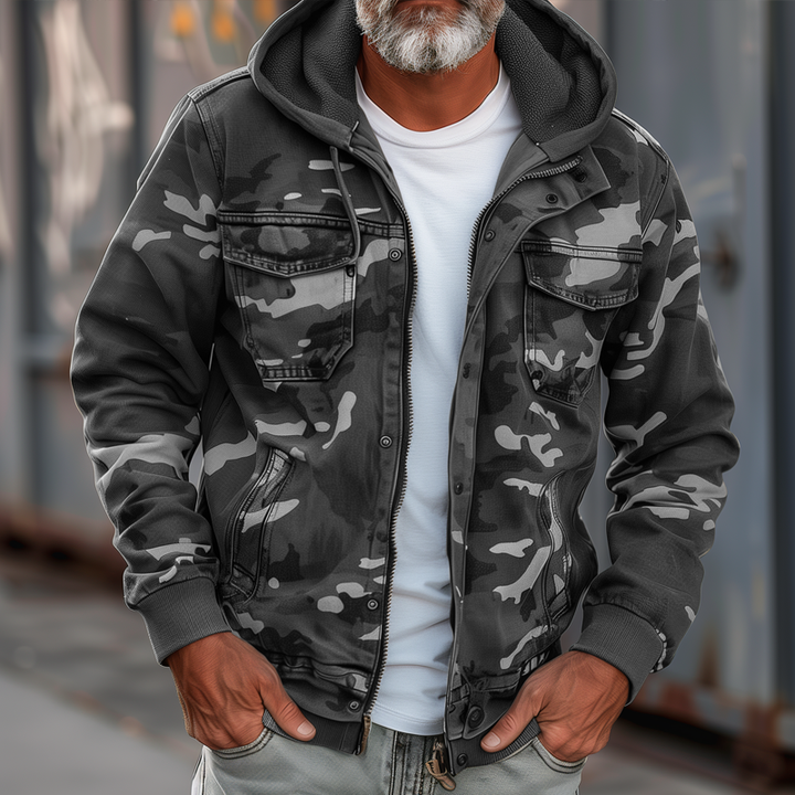 Fabian™ - Veste cargo camouflage pour homme