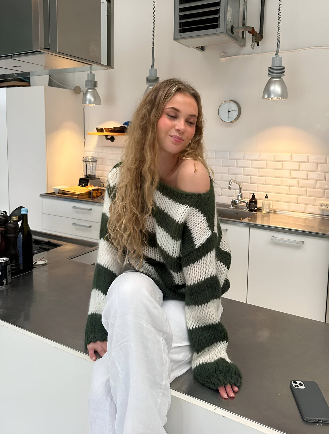 Ivy | Striped Knit