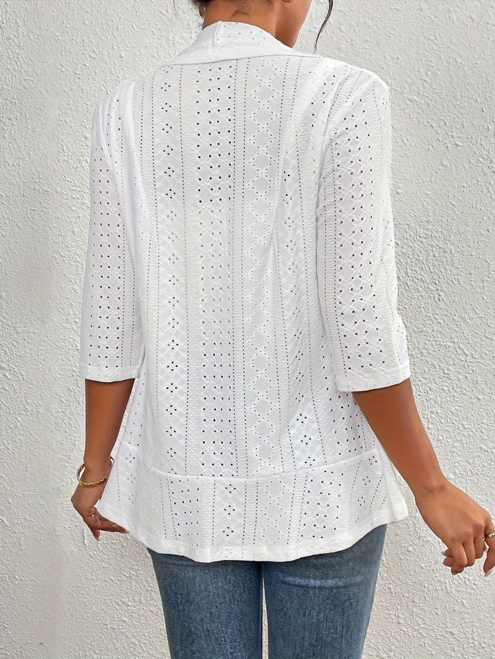 Élina™ | Cardigan léger brodé