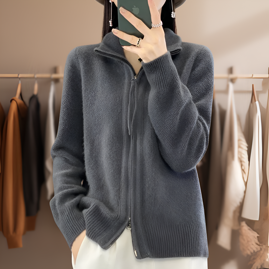 Selina™ | Pull Élégant avec Fermeture Éclair