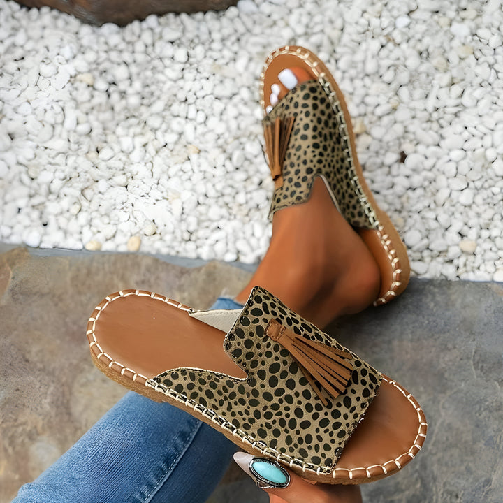 Léna™ | Sandales Plates Orthopédiques Confortables