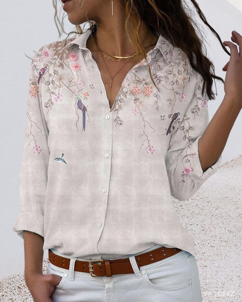 Isabeau™ |  Blouse à imprimé floral
