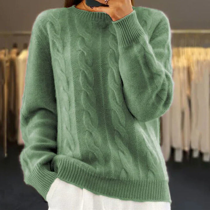 Noémie™ | Pull élégant en laine mélangée