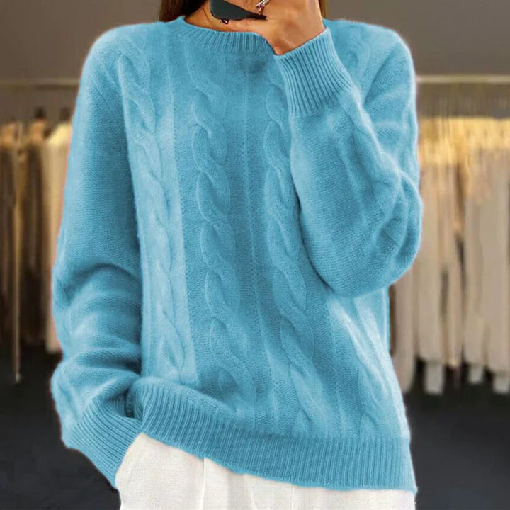 Noémie™ | Pull élégant en laine mélangée