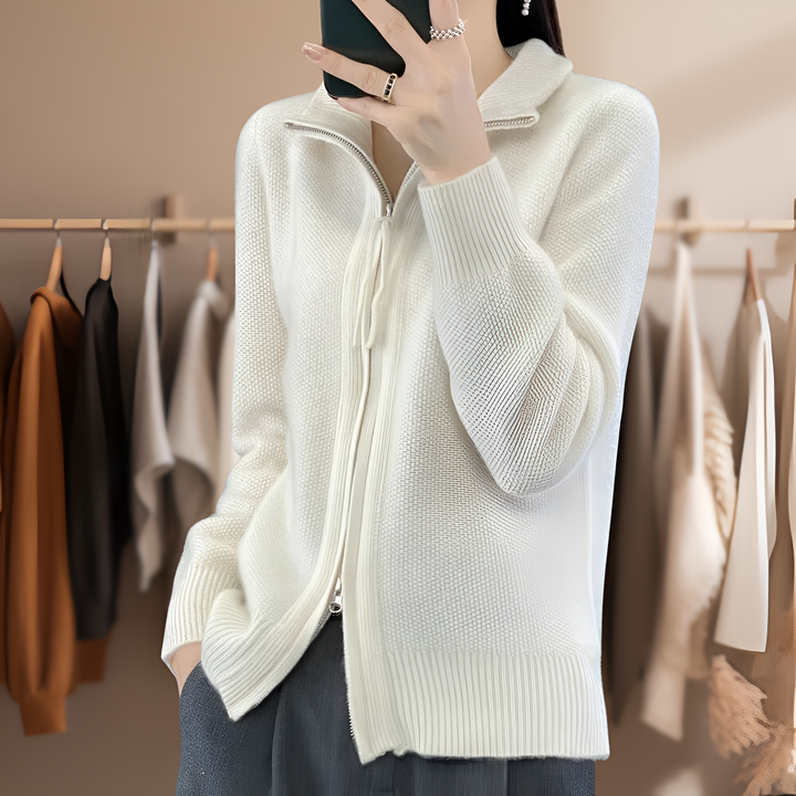 Selina™ | Pull Élégant avec Fermeture Éclair