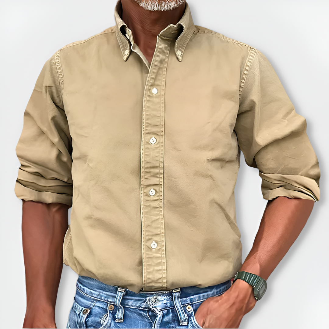 Enzo™ | Chemise casual à manches longues