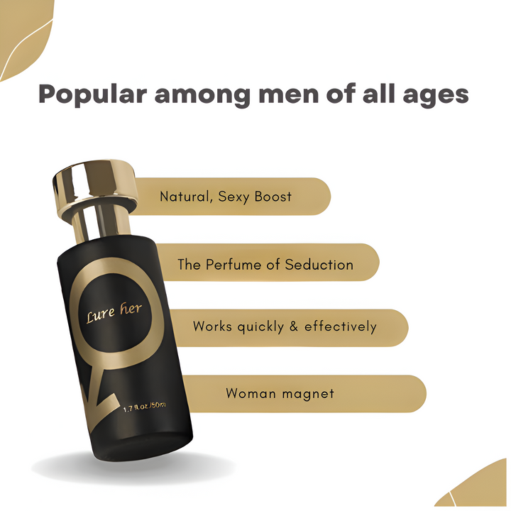 Lure her® | PERFUME WITH FEROMONES 1+1 FREE