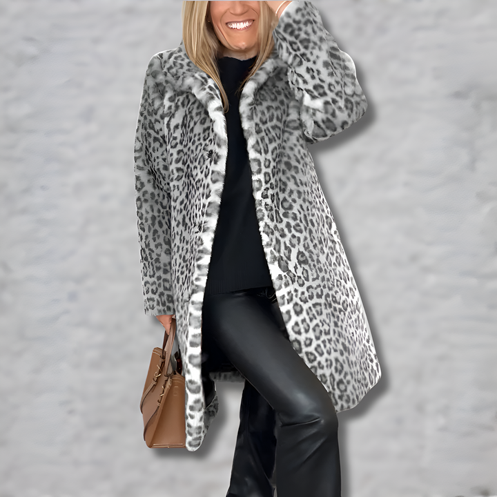 Lucie™ | Manteau léopard classique