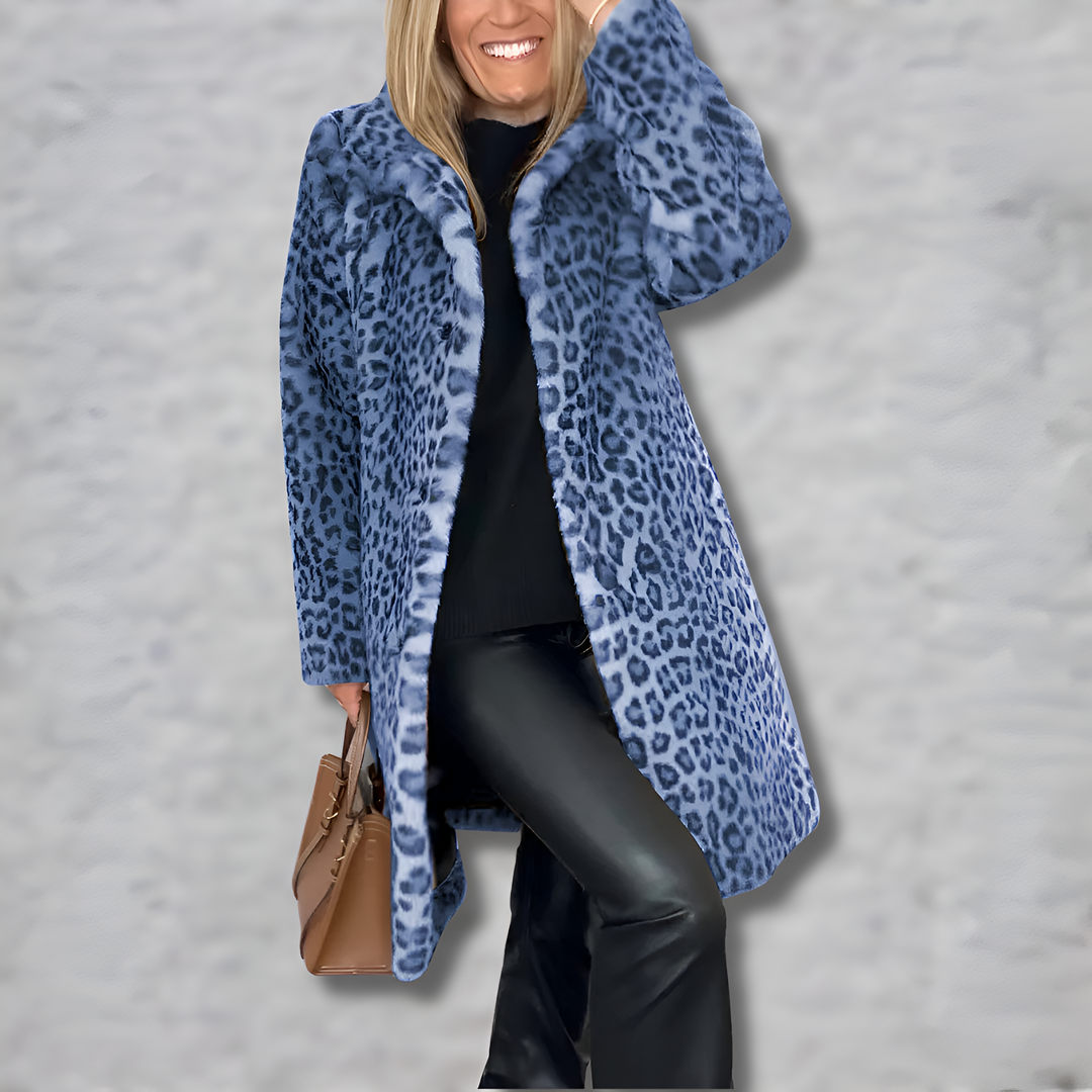 Lucie™ | Manteau léopard classique
