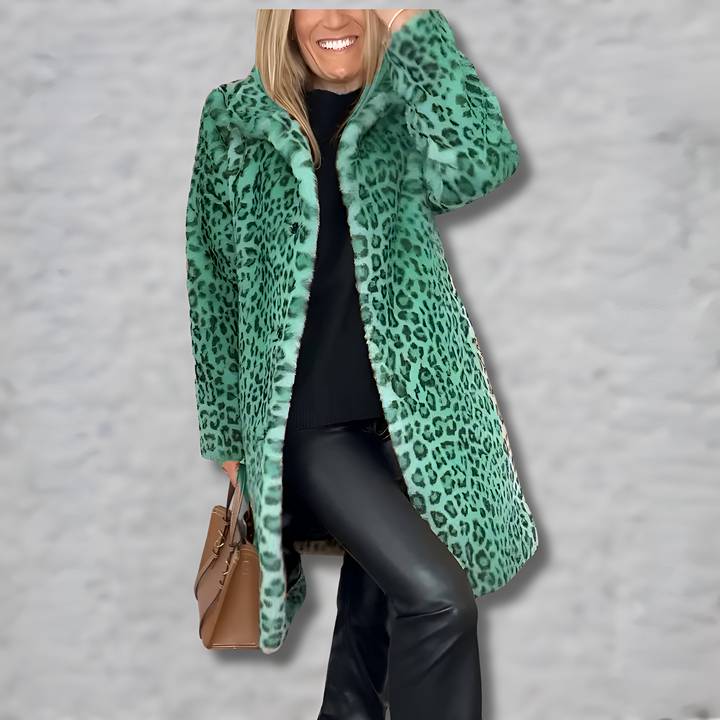 Lucie™ | Manteau léopard classique