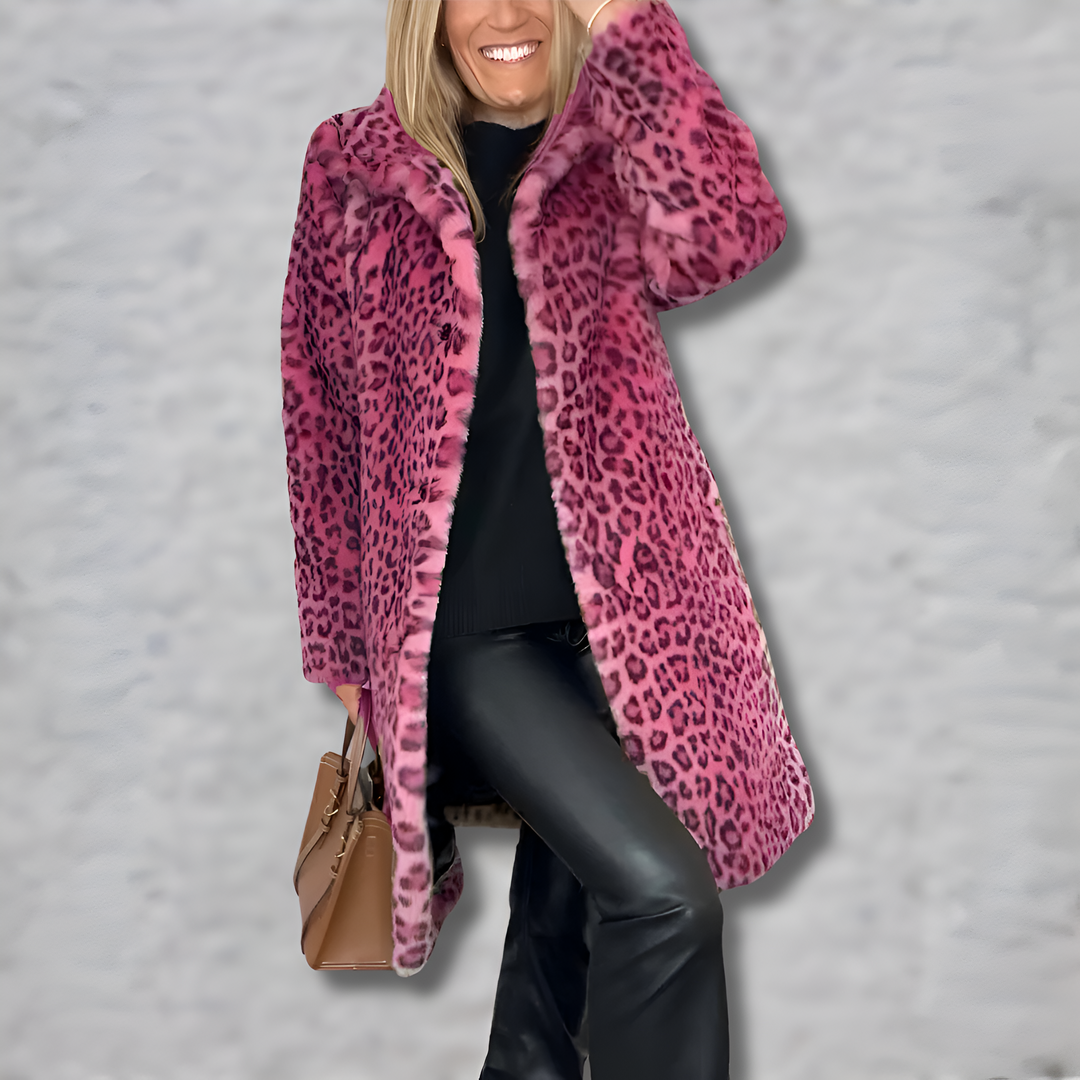 Lucie™ | Manteau léopard classique