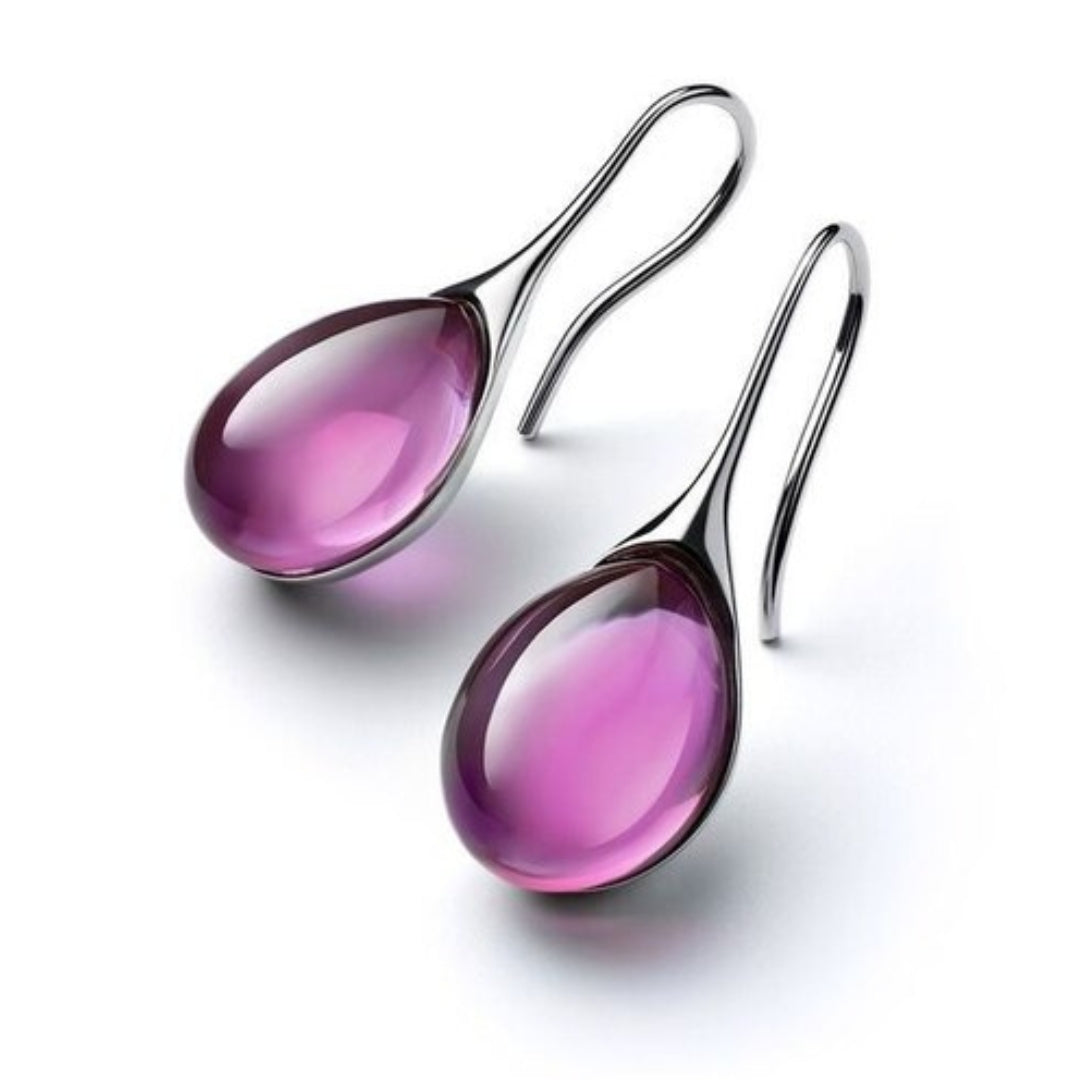 Goutte Solaire | Boucles d’Oreilles Or et Argent