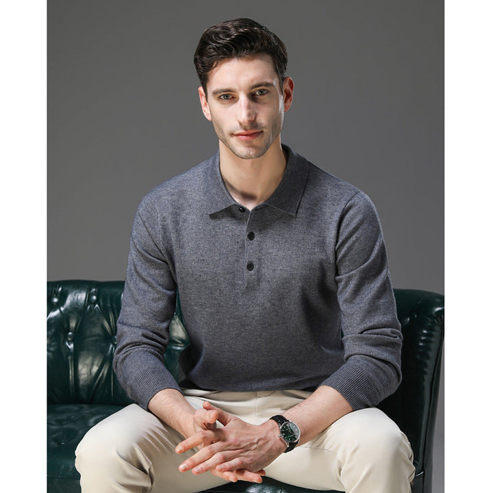Gaspard™ | Polo de Luxe en Cachemire Doux