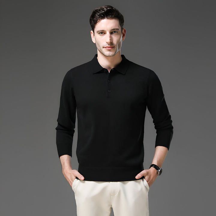 Gaspard™ | Polo de Luxe en Cachemire Doux