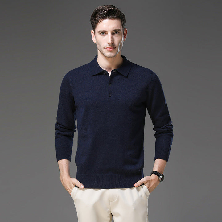 Gaspard™ | Polo de Luxe en Cachemire Doux