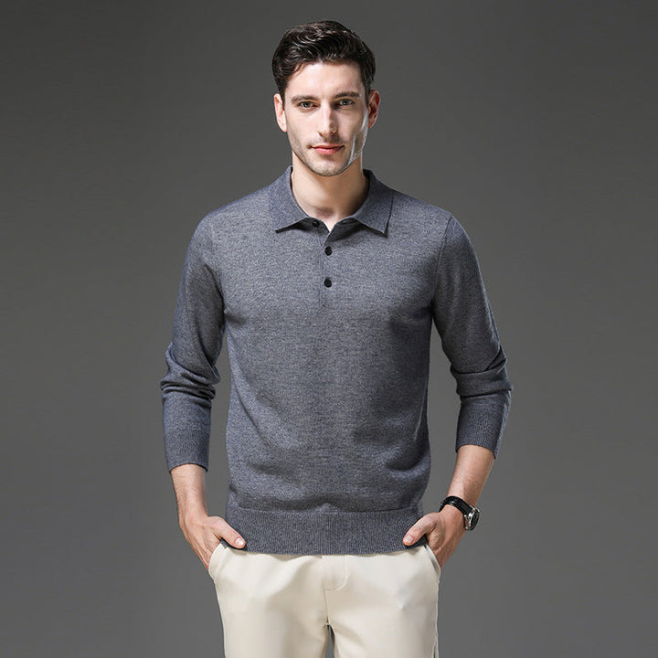 Gaspard™ | Polo de Luxe en Cachemire Doux
