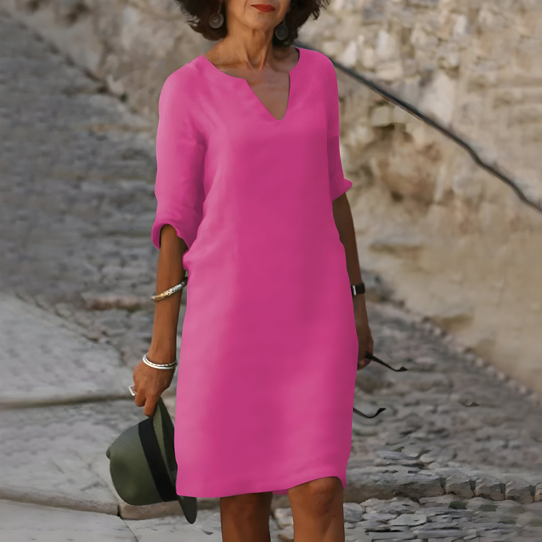 Vondra™ |  Robe élégante mi-longue