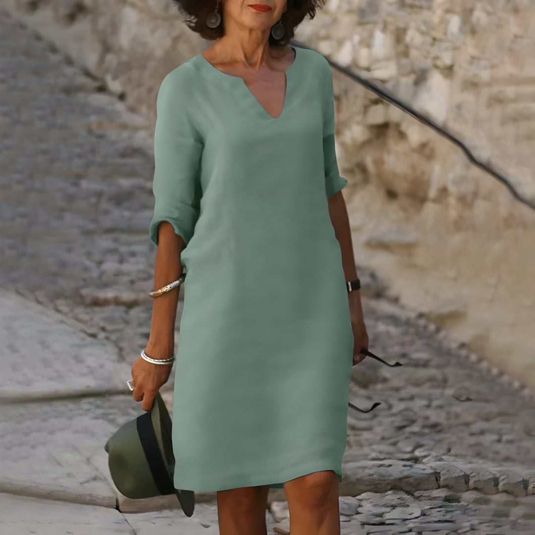 Vondra™ |  Robe élégante mi-longue