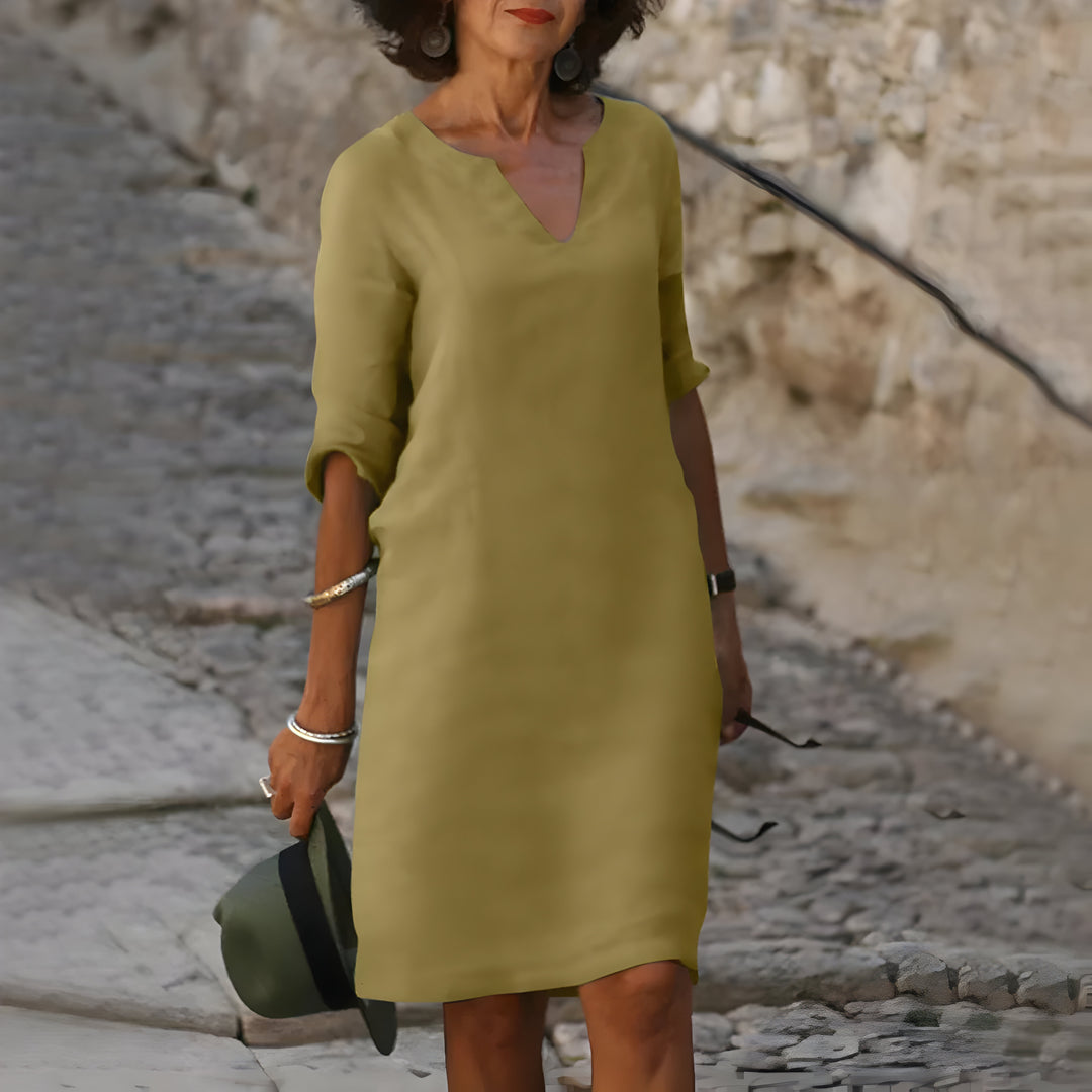 Vondra™ |  Robe élégante mi-longue