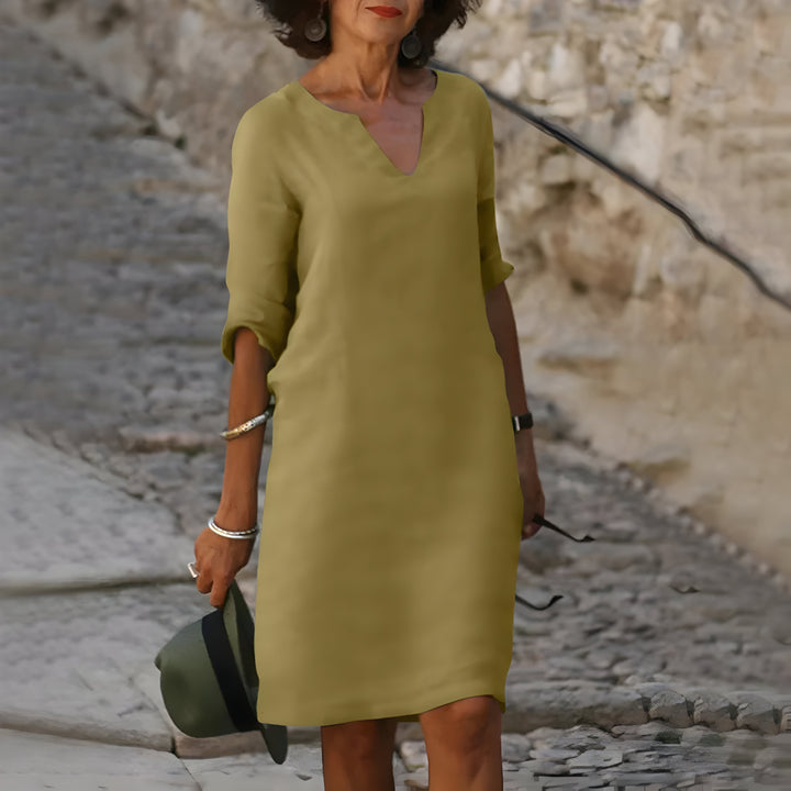 Vondra™ |  Robe élégante mi-longue