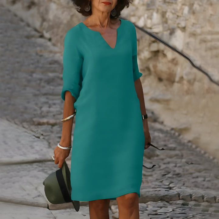 Vondra™ |  Robe élégante mi-longue