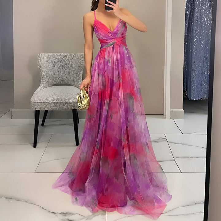 Cassandre™ | Ravissante robe longue à imprimé floral