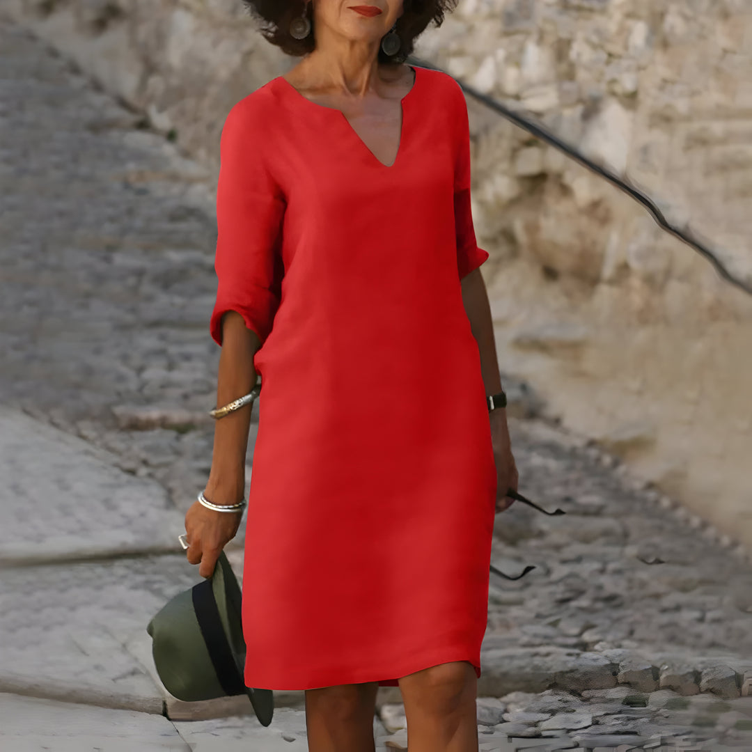 Vondra™ |  Robe élégante mi-longue