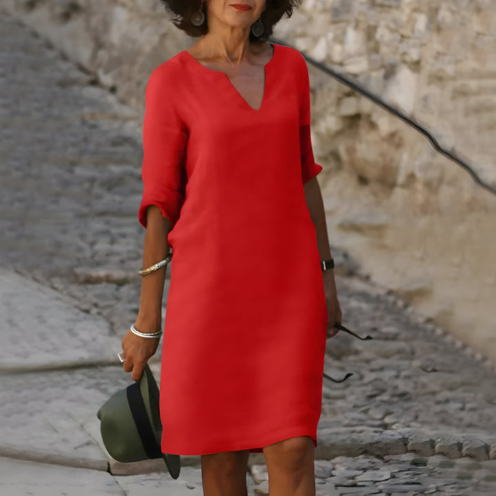 Vondra™ |  Robe élégante mi-longue