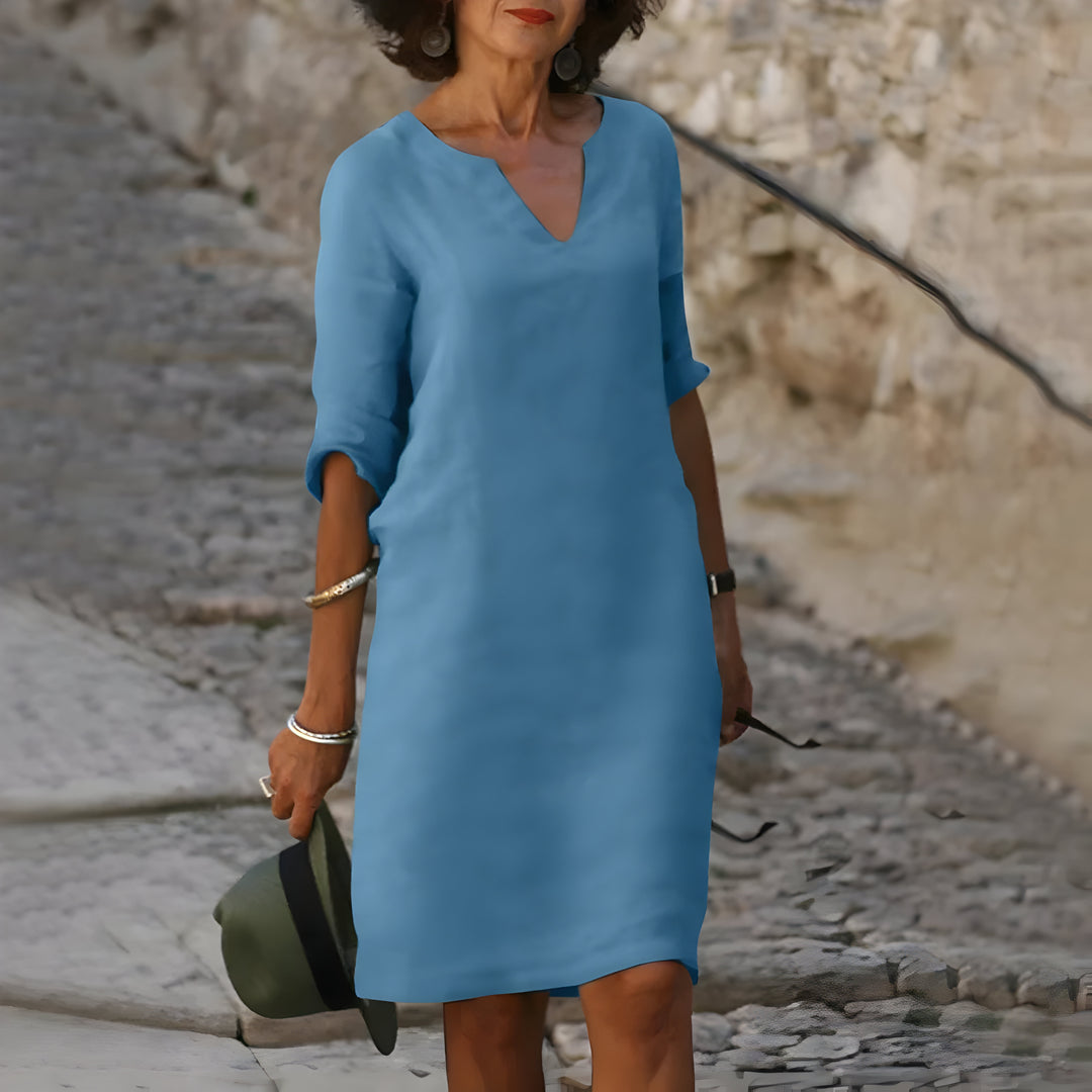 Vondra™ |  Robe élégante mi-longue