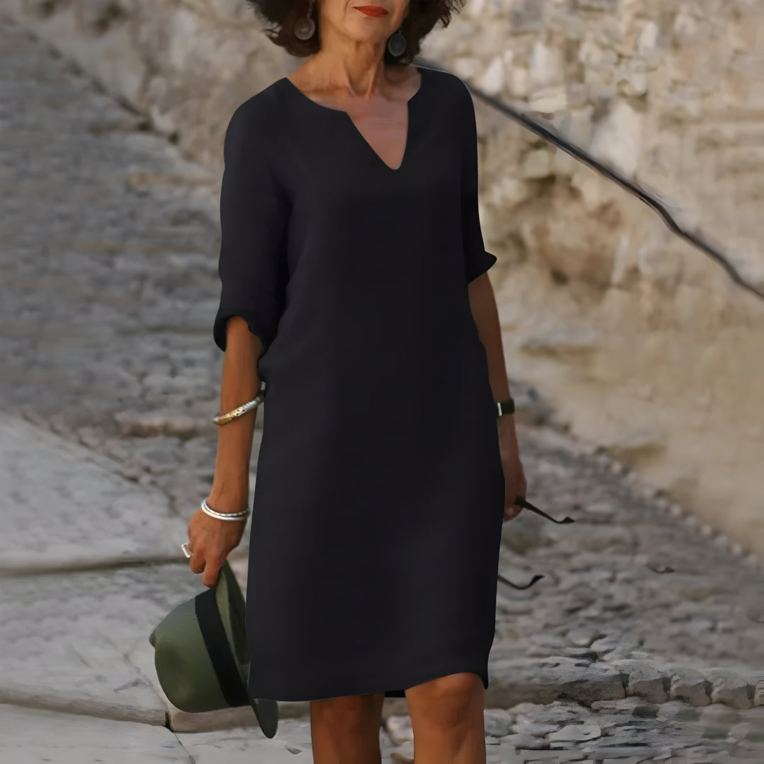 Vondra™ |  Robe élégante mi-longue