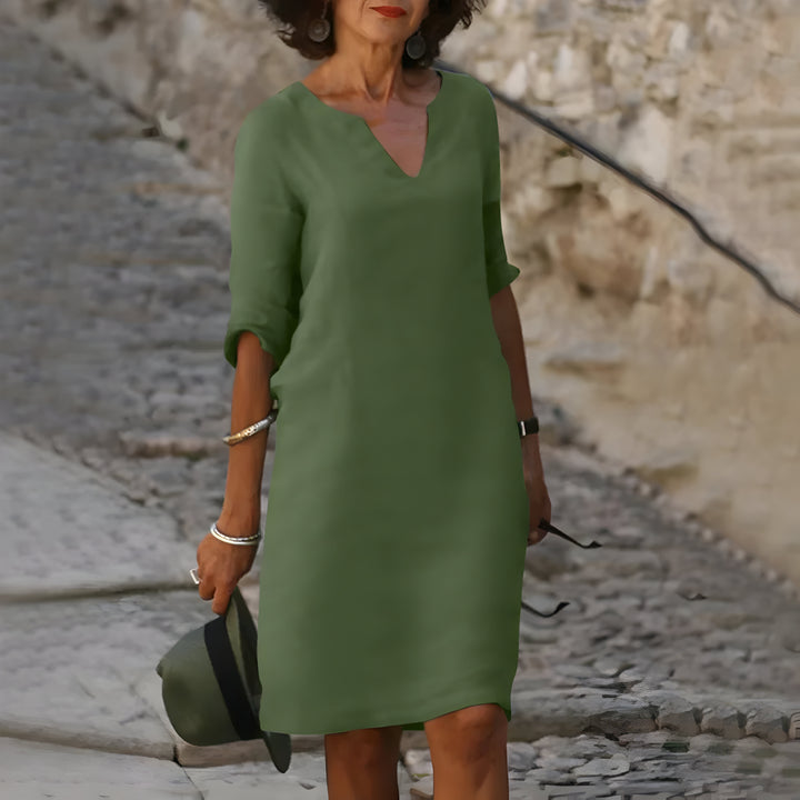 Vondra™ |  Robe élégante mi-longue