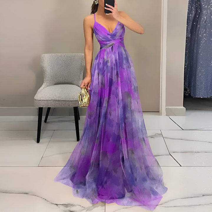 Cassandre™ | Ravissante robe longue à imprimé floral