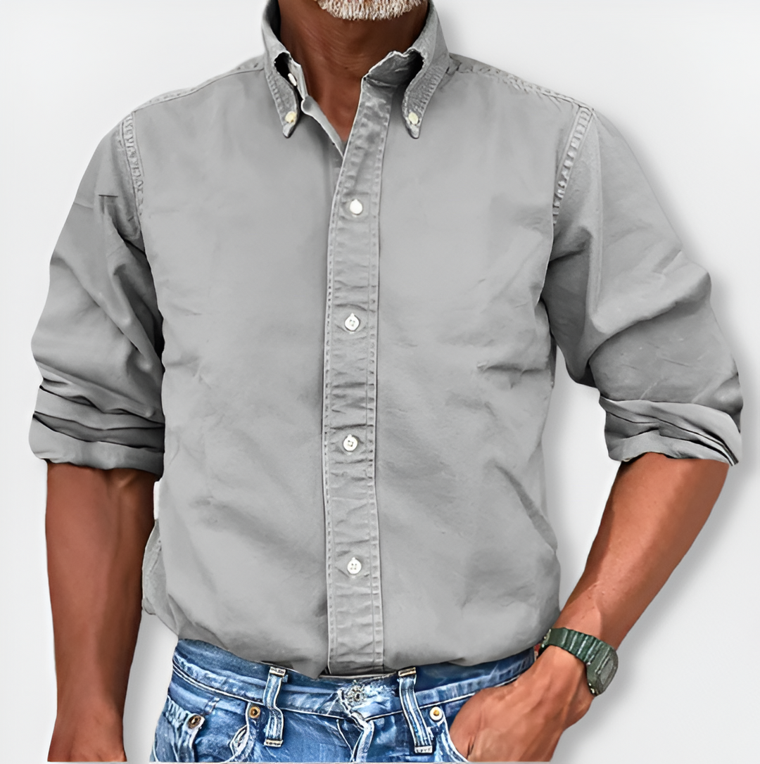 Enzo™ | Chemise casual à manches longues