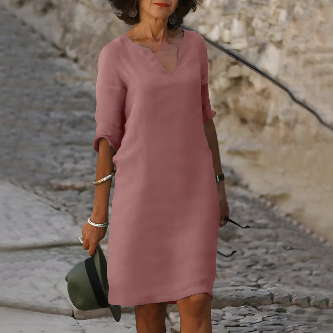 Vondra™ |  Robe élégante mi-longue