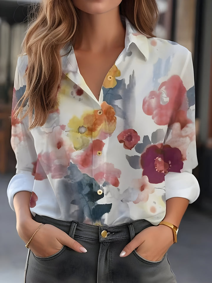 Lisa™ | Blouse fleurie élégante