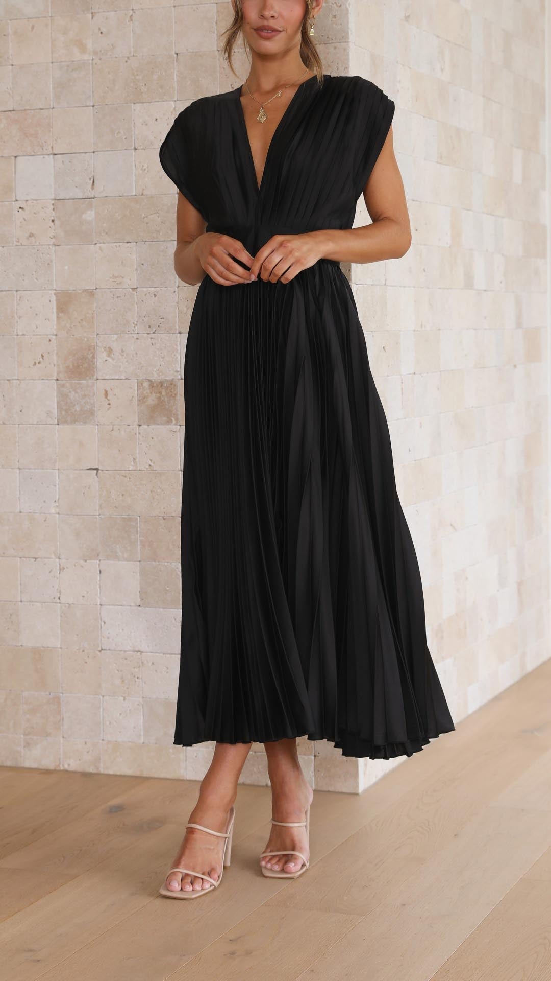 Alexis™ | Robe plissée élégante