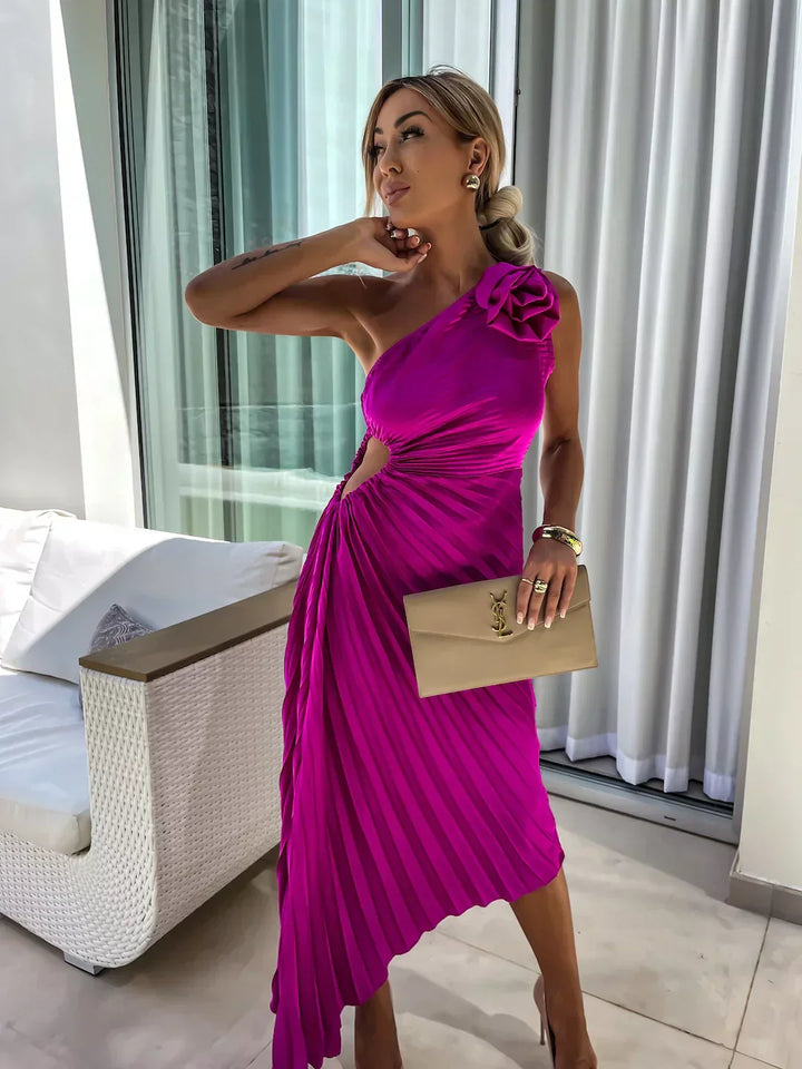 Lizbeth™ | Robe à épaules fleuries
