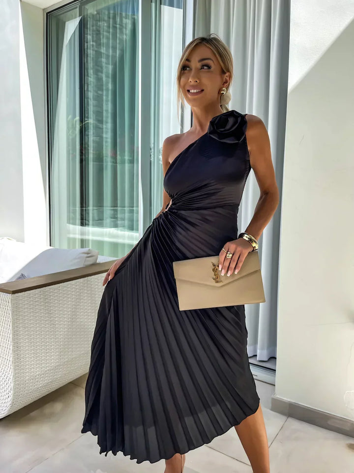 Lizbeth™ | Robe à épaules fleuries