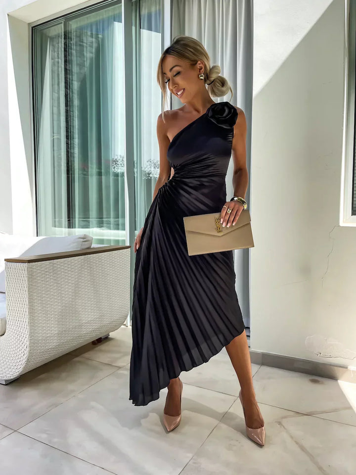 Lizbeth™ | Robe à épaules fleuries