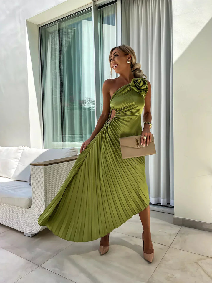 Lizbeth™ | Robe à épaules fleuries