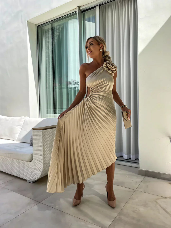 Lizbeth™ | Robe à épaules fleuries