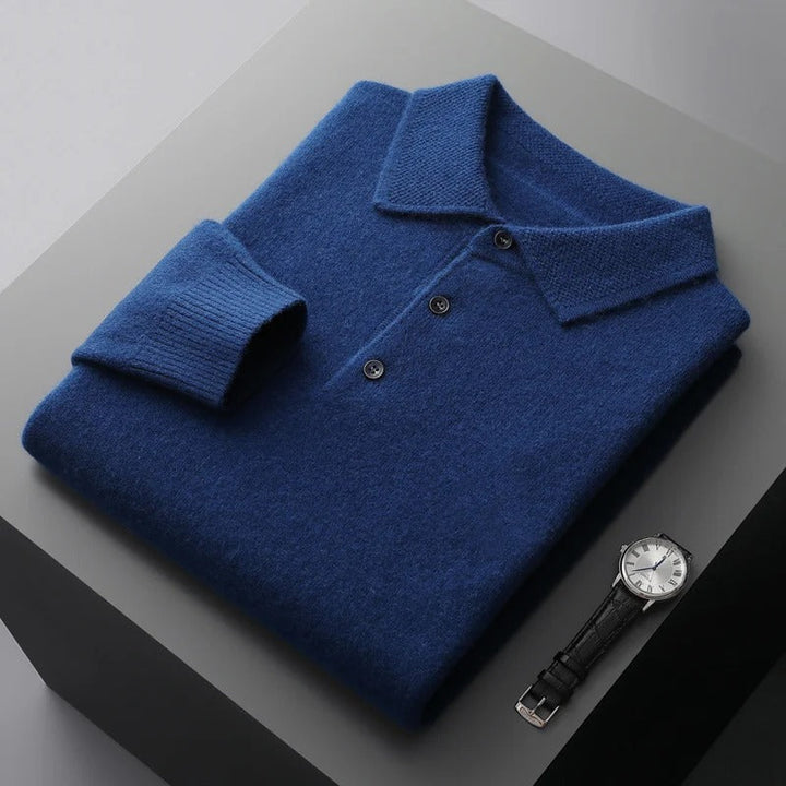 Gaspard™ | Polo de Luxe en Cachemire Doux