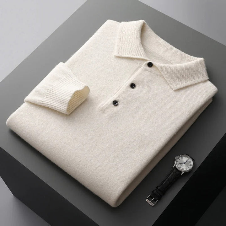 Gaspard™ | Polo de Luxe en Cachemire Doux