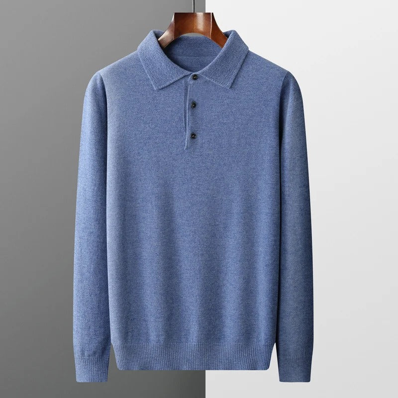 Gaspard™ | Polo de Luxe en Cachemire Doux