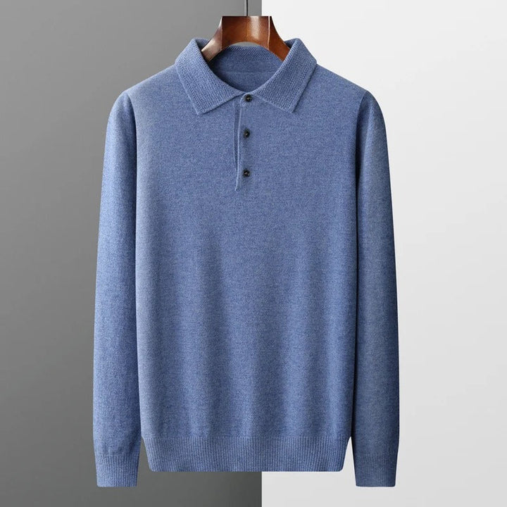 Gaspard™ | Polo de Luxe en Cachemire Doux